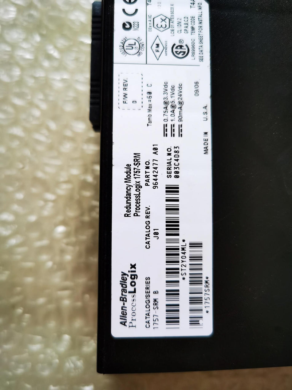 1 件适用于 AB 1757-SRM/B A-5-4-001 1757SRM/B