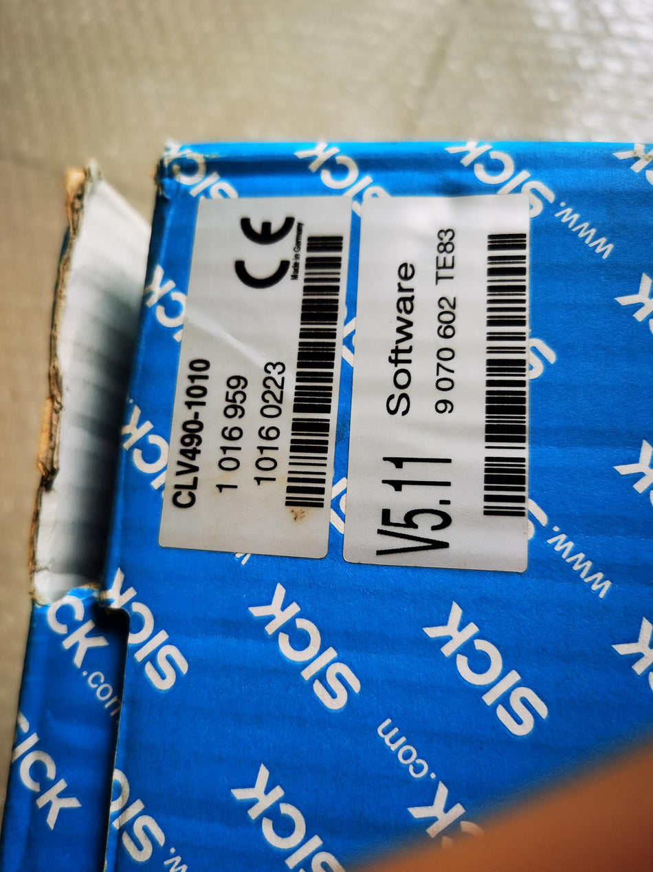 1 peça para SICK CLV490-1010 A-6-3-005 CLV4901010