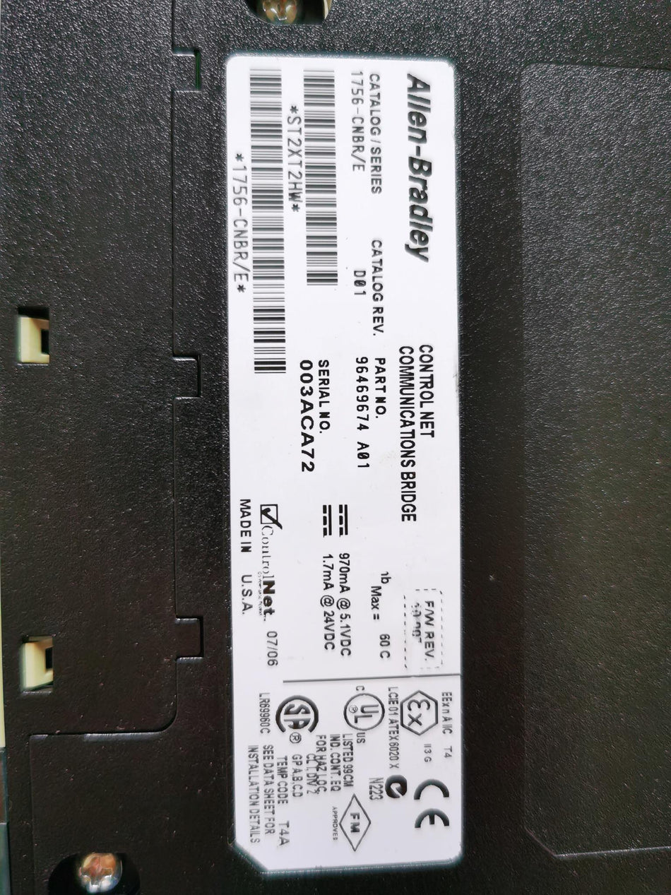 1 peça para AB 1756-CNB/E A-6-4-002 1756CNB/E