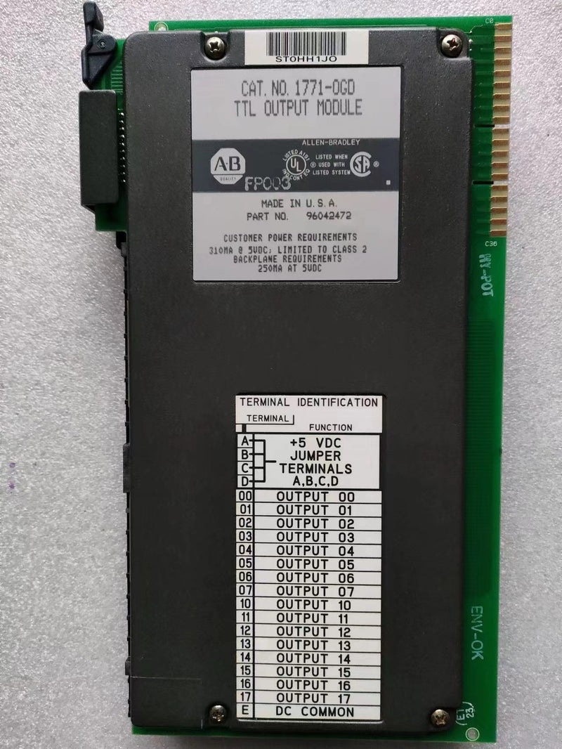 1PC for AB 1771-OGD B-10-2-011 1771OGD