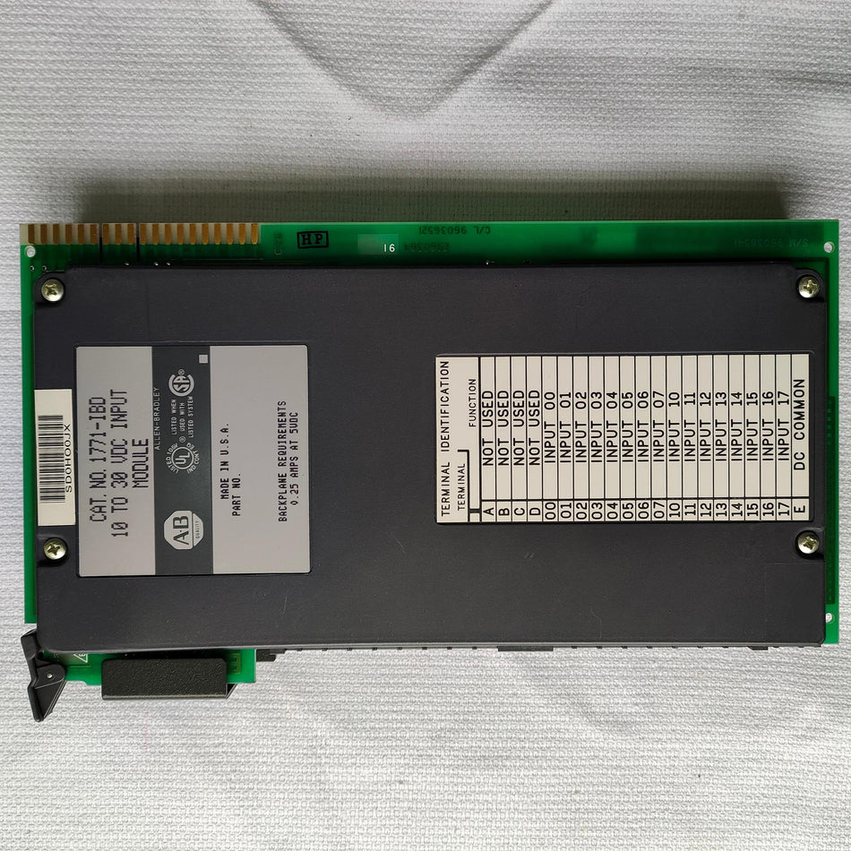 1 件适用于 AB 1771-IBD B-10-3-007 1771IBD
