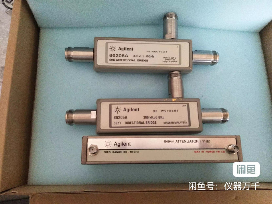 Agilent 86205A HP Keysight 电桥 300KHz-6GHz 测试良好