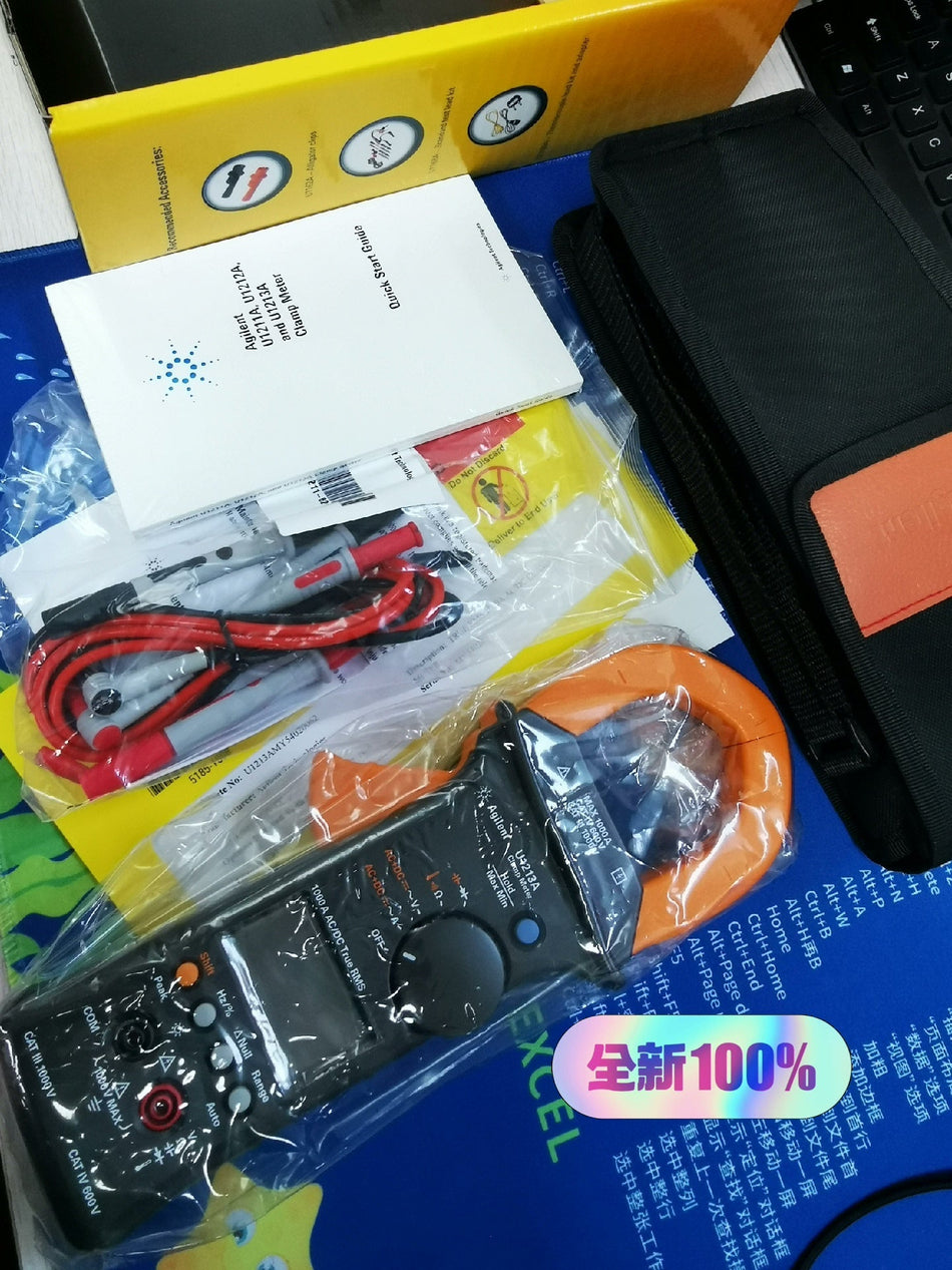 全新 Agilent Keysight U1213A AC/DC 1000A 钳形表电流表,EXPRESS 出品 #T3332 YS
