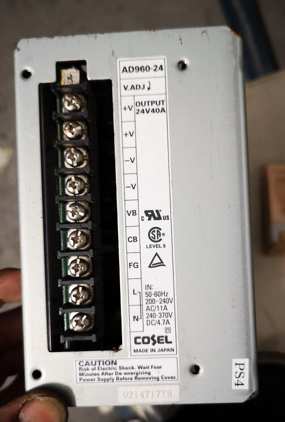 1 PC para Cosel AD960-24 usado 