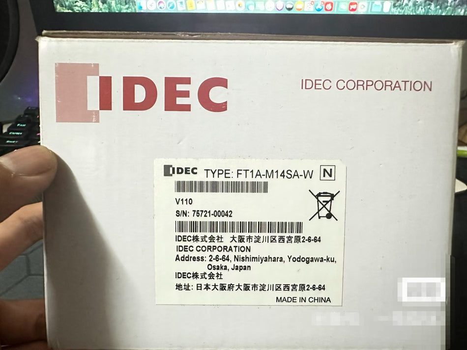 1 件适用于 IDEC FT1A-M14SA-W 全新 mx4