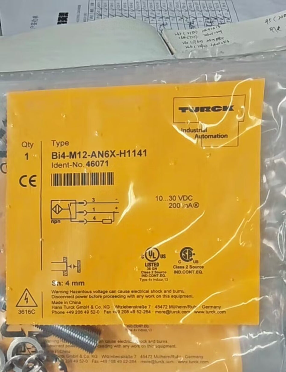 1PC FOR TURCKBi4-M12-AN6X-H1141 New mx1