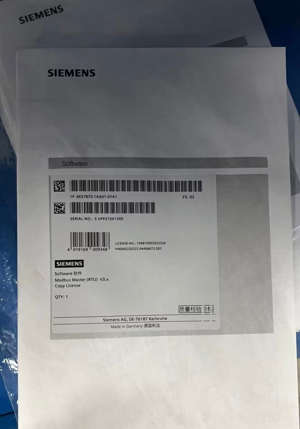 ONE NEW- Siemens 6ES7870-1AA01-0YA1