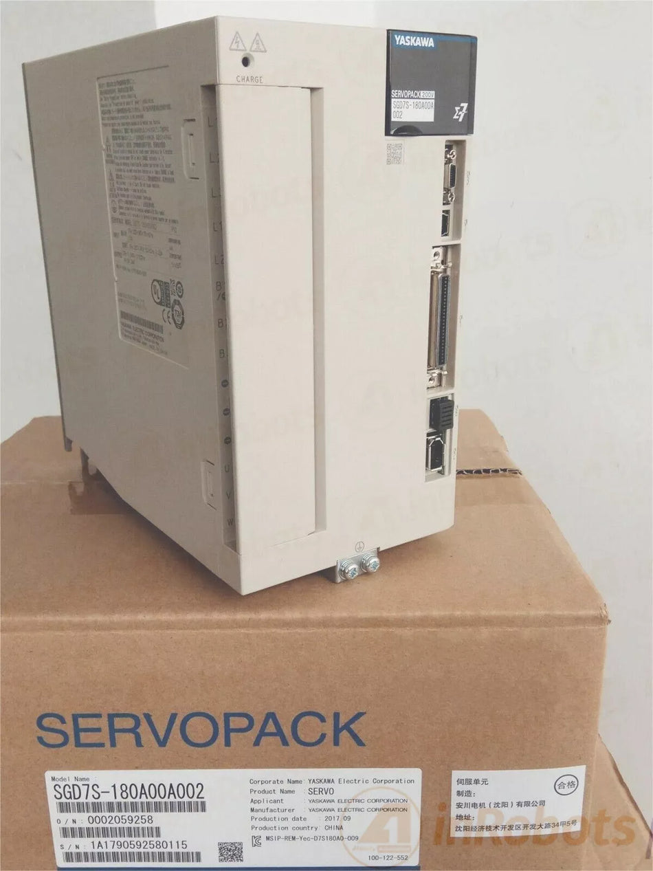 1 peça para Yaskawa SGD7S-180A00A002 usado mx1