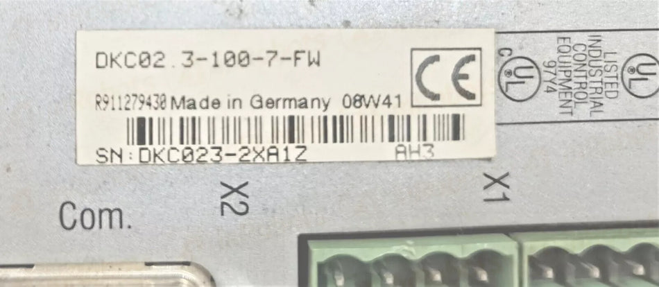 1PC FOR Rexroth DKC02.3-100-7-FW USED mx1