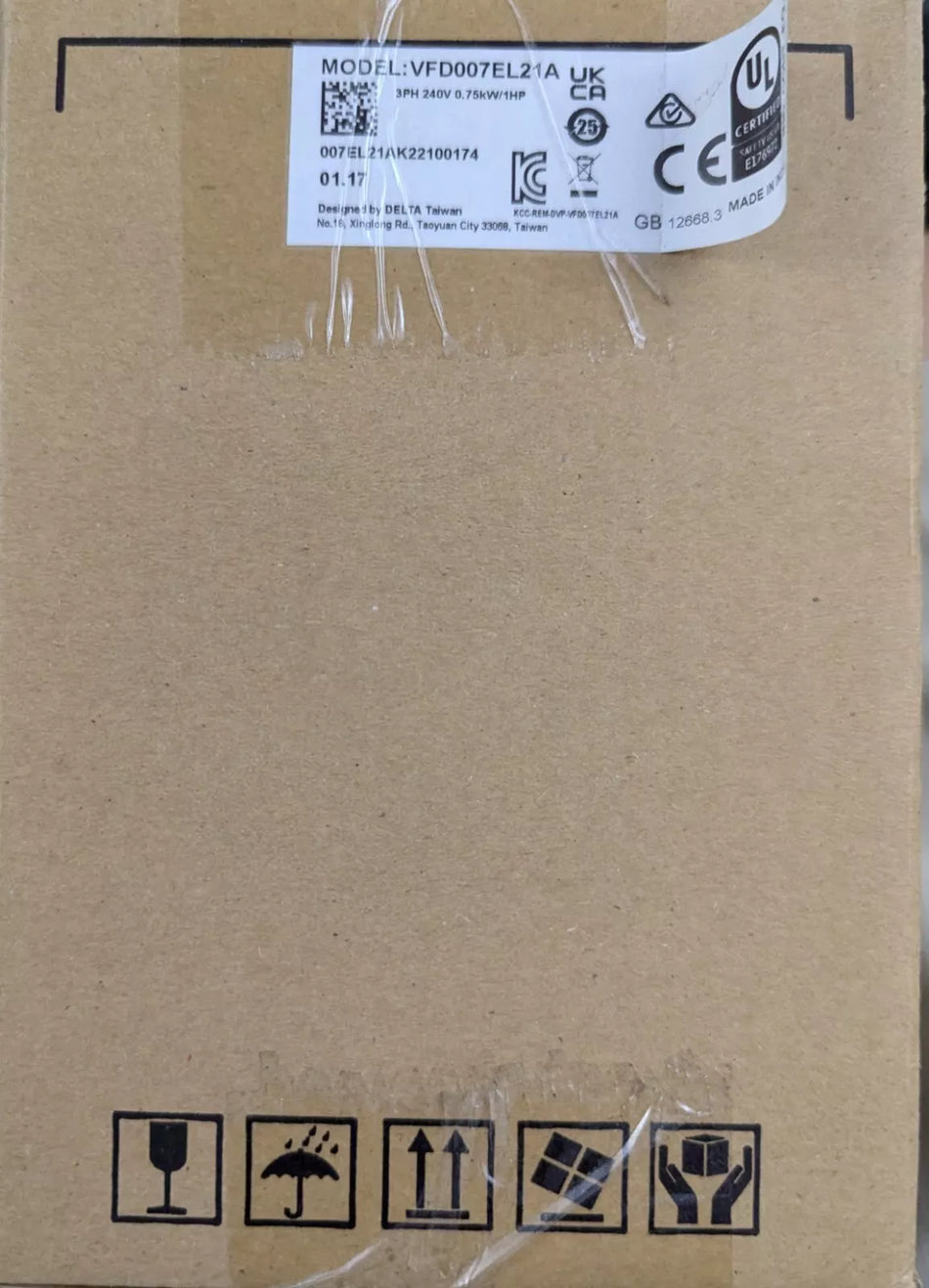 1PC FOR Delta VFD007EL21A New mx1