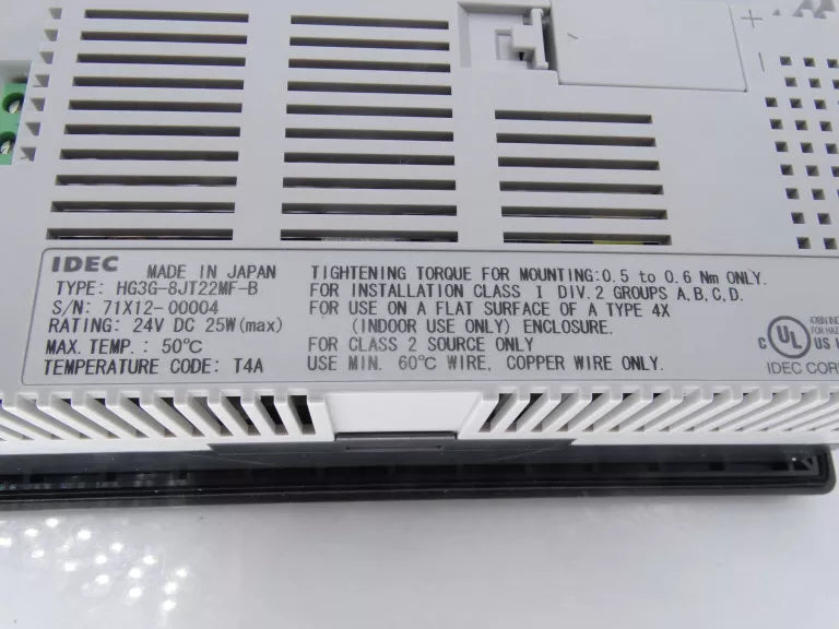 1PC FOR IDEC HG3G-8JT22MF-B 二手