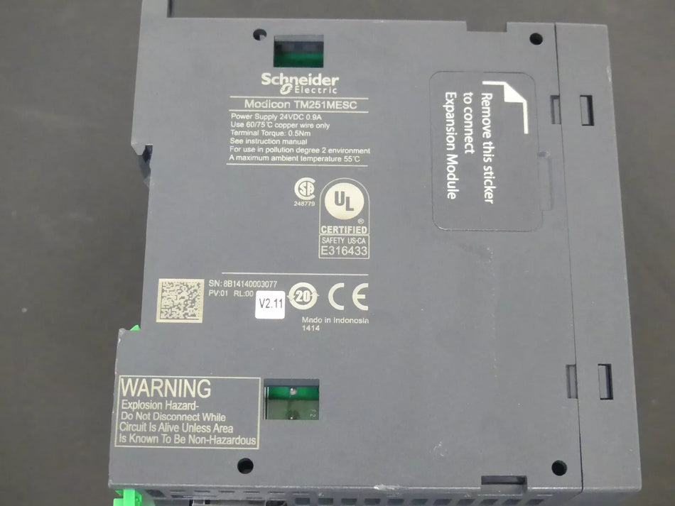 1PC FOR Schneider TM251MESC Used mx1