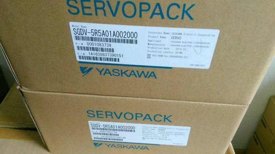 1 peça para Yaskawa SGDV-5R5A01A002000 novo mx1