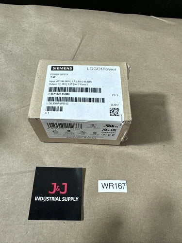 New Siemens LOGO Power Supply 6EP1331-1SH03 Warranty Fast Shipping ????