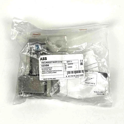 ABB OZXB8 Anschlussklemme f¨¹r Al-Cu-Kabel 95-185mm? (VE 3Stk.), unused