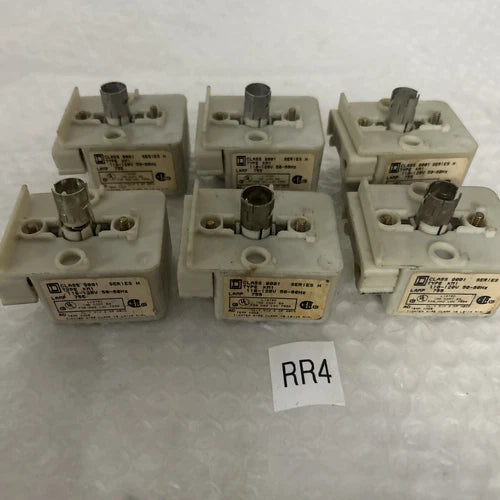 (6) Square D KM1 Series H Class 9001 Lamp 755 Fast Shipping!+ Warranty