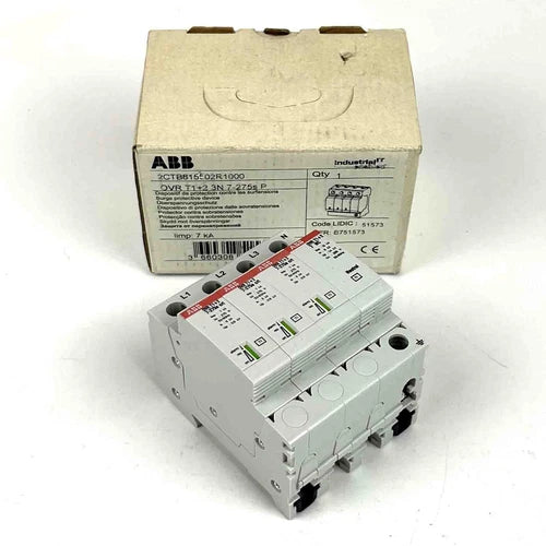 ABB OVR T1+2 7-275s crt ?berspannungsschutz + OVR T1+2 7NC, 2CTB815502R1000, OVP