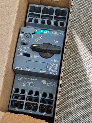 Siemens 3RV2021-4CA20 NEW