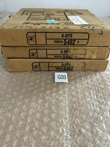 (3)  HOFFMAN PACK OF 4 A-8P8 White Steel Panel Cover NIB + Warranty