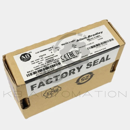 1762-IT4 MicroLogix 1200 温度输入模块，4x 热电偶