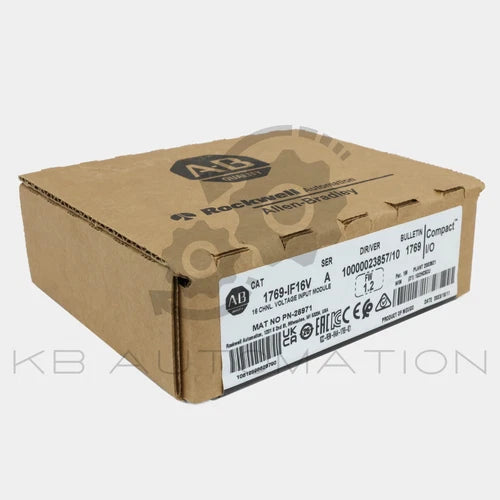 Módulo de entrada analógica CompactLogix 1769-IF16V de 16 canais, entradas de tensão