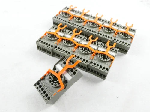 10x RELECO CS-11 E92191 / LR38486 RELAY SOCKET (11 PIN) - set of 10 *
