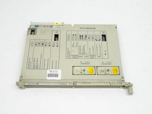 Siemens Simatic S5 6ES5460-4UA13 / 6ES5 460-4UA13 E:02