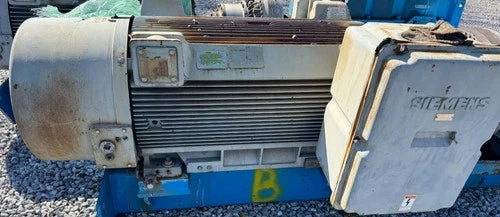 SIEMENS 400HP 1788RPM ELECTRIC MOTOR 5011S FRAME 4000V. TYPE CZ