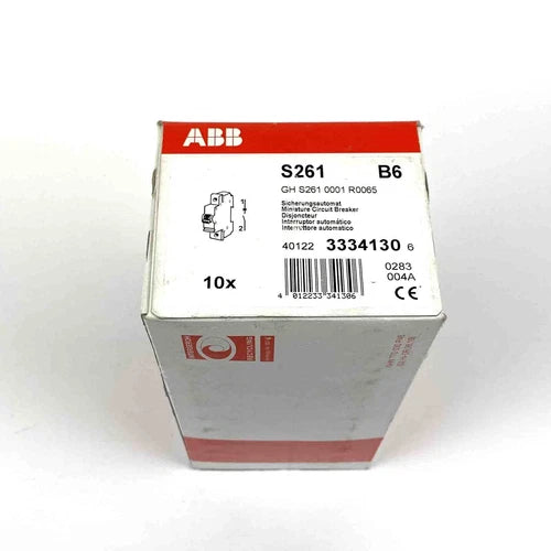 ABB S261 B6 Sicherungsautomat Leitungsschutzschalter GH S261 0001 R0065 (10Stk.)