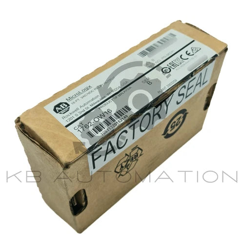 1762-OW16 MicroLogix 1200 16-point digital output module, VAC/VDC relay outputs