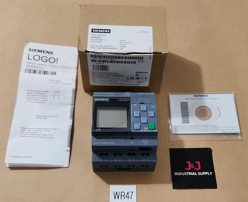 *BRAND NEW* Siemens 6ED1 052-1CC01-0BA8 LOGO! Logic Module DI8 (AI4) + Warranty!