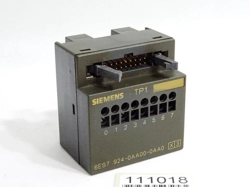 Siemens 6ES7924-0AA00-0AA0 6ES7 924-0AA00-0AA0 Terminal block