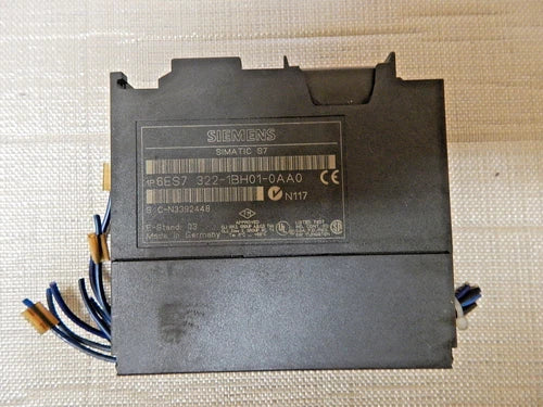 Siemens 6ES7322-1BH01-0AA0 Digital Output E-Stand 03 Used