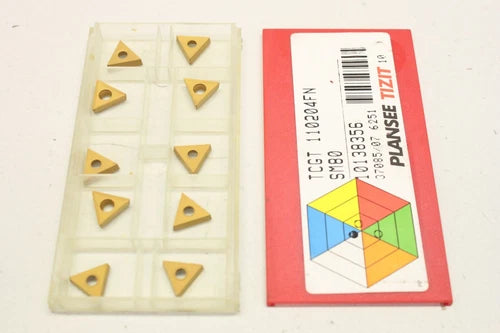 10x 平面 TIZIT 10138356 TCGT 11020FN Wendeschneidplatten OVP
