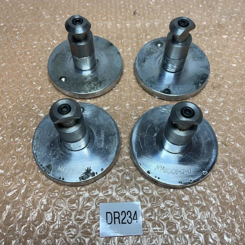 (4) PREOWNED- Sanitary .250 Disconnect Insert & Lock Tips MA1001-241 + Warranty!