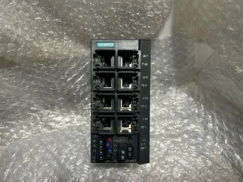 SIEMENS SIMATIC NET INDUSTRIAL ETHERNET SWITCH SCALE X208 6GK5208-0BA10-2AA3