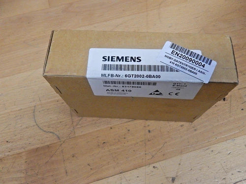 Siemens 6GT2002-0BA00 ASM410 New