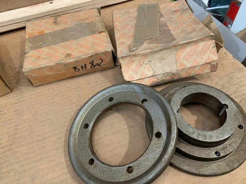 1 x FENNER Fenaflex flange F80 type F halfbody taper bore 2517 F80F