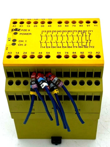 1pc x   Pilz PZE 9 24VDC 9n / o 1n / c 774150