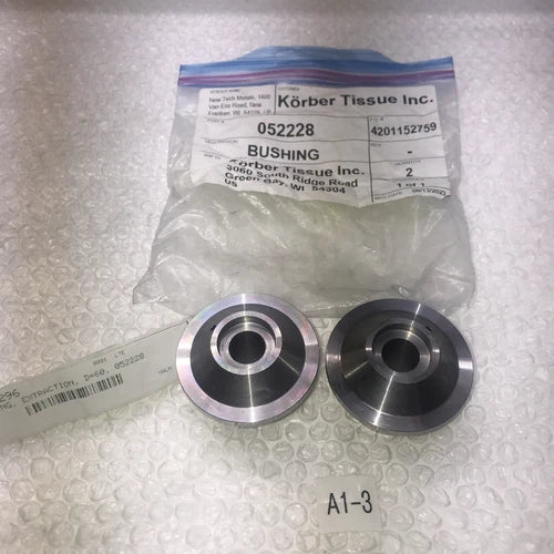 **NEW KORBER BUSHING EXTRACTION BEARING  D=60 052228 ( LOT OF 2) FAST SHIPPING #