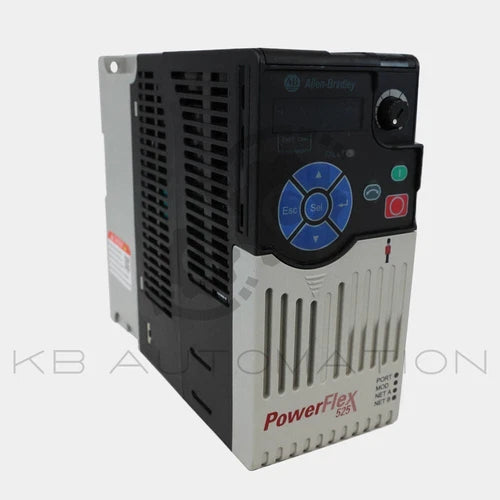 Allen-Bradley 25B-D1P4N114 PowerFlex 525 AC Drive, 3PH, 380-480V, 1.4A at 0.4kW
