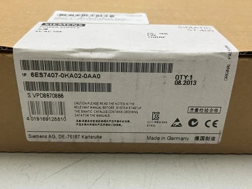 1PC For Siemens 6ES7407-0KA02-0AA0 New