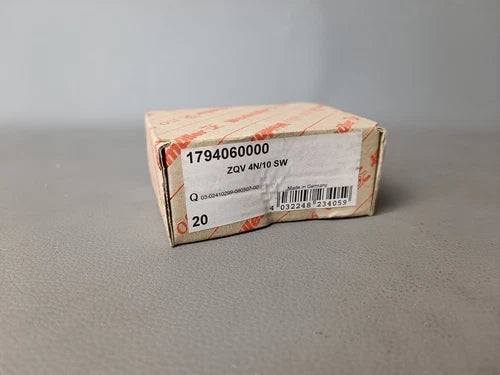 Weidm¨¹ller ZQV 4N/10SW Steckbr¨¹cke 20 St¨¹ck NEU OVP