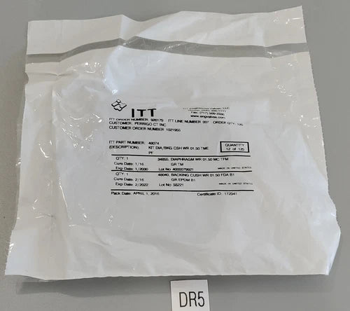*BRAND NEW SEALED* ITT 48074 Kit Dia/Bkg Csh Wr 1.50 Pf 34855 48040 + Warranty!