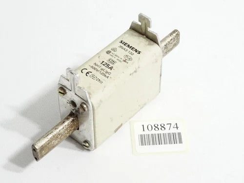 Siemens Sicherung 3NA3132 3NA3 132 125A NH1-gL/gG 500VAC 120kA
