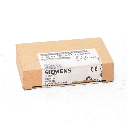 Siemens Simatic  1 COUNT 24V/100 6ES7138-4DA02-0AB0 6ES7 138-4DA02-0AB0 -unsld-
