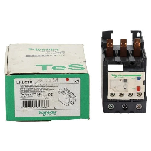Schneider Electric LRD318 Thermal Overload Relay with Everlink Terminals 12-18A