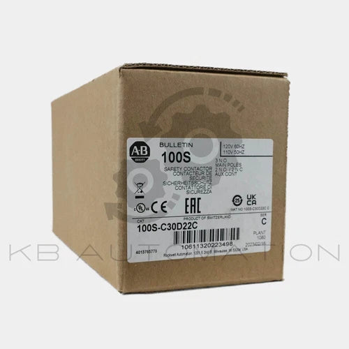 100S-C30D22C Sicherheitssch¨¹tz 15kW, 30A, 110V 50Hz / 120V 60Hz, 3NO Strompol