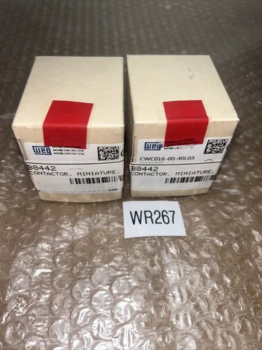 (2) WEG CWC016-00-40L03 Mini Contactor 24VDC New Sealed! + Warranty