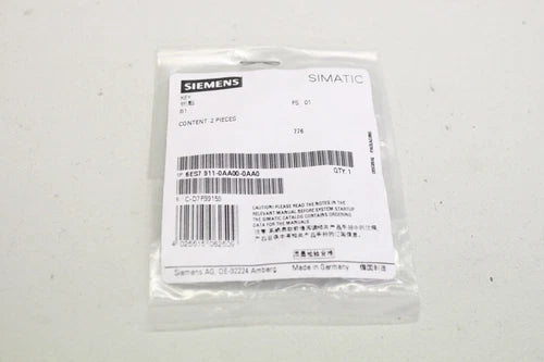 2x SIEMENS  Schl¨¹ssel Key CPU 6ES7911-0AA00-0AA0 OVP